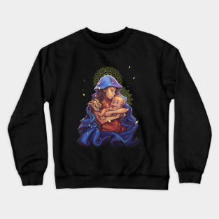 Virgin Mary and Jesus Crewneck Sweatshirt